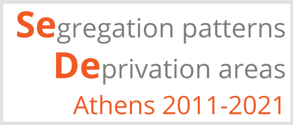 Segregation patterns and deprivation areas in Athens 2011-2021 (SeDe)